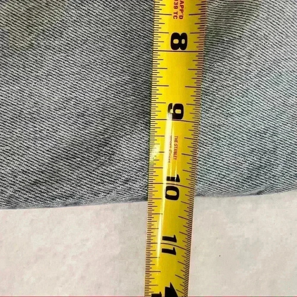 ABERCROMBIE FITCH The 90s Straight Ultra High Rise Jeans Sz 28/ 6L  Medium Wash - Picture 12 of 14